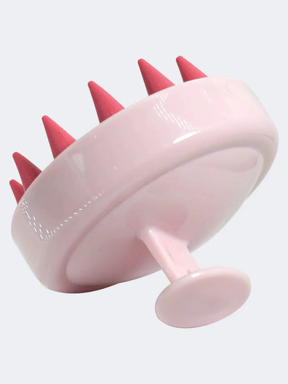 Silicone Shampoo Scalp Hair Massager Head Body Scalp Massage Brush Scalp Massage Brush Comb Magic Handle Brush Spa Massage Brush Drovia