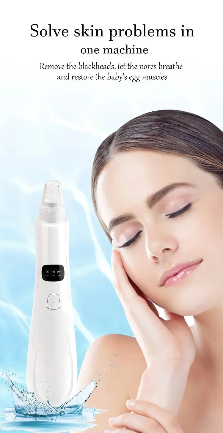 3 Suction Mode Face Cleansing Beauty Machine Dead Skin Remover Face Vacuum Blackhead Removal Skin Drovia