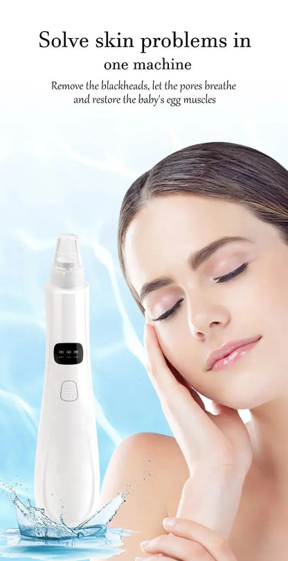 3 Suction Mode Face Cleansing Beauty Machine Dead Skin Remover Face Vacuum Blackhead Removal Skin Drovia