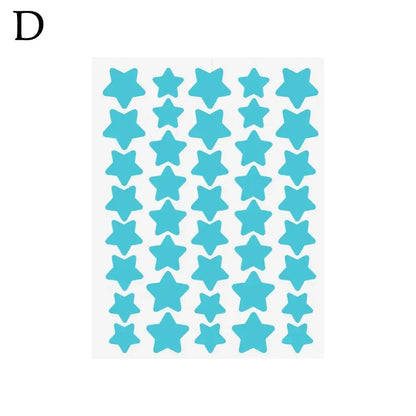 40pcs Pimple Patches Colorful Star-Shaped PE Drovia
