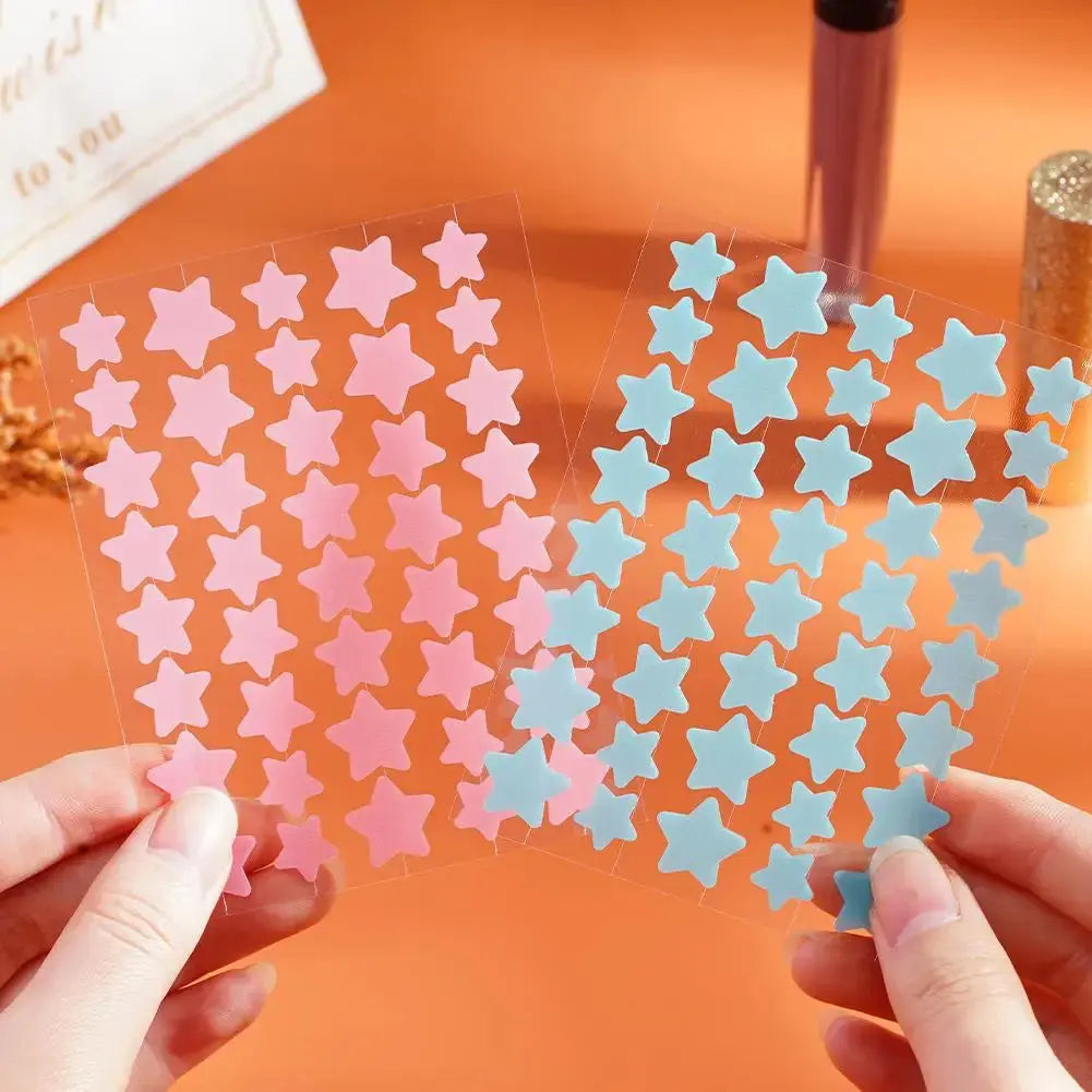 40pcs Pimple Patches Colorful Star-Shaped PE Drovia