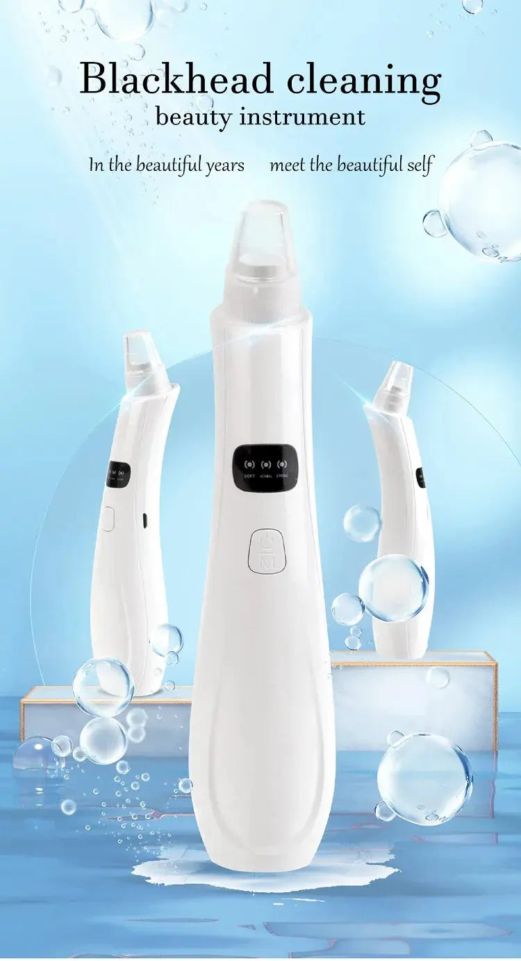 3 Suction Mode Face Cleansing Beauty Machine Dead Skin Remover Face Vacuum Blackhead Removal Skin Drovia