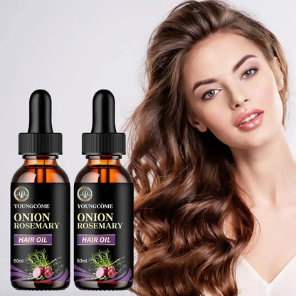Hair Rapid Growth Essential Oil Onion Rosemary Hair Care Essential Oil Hair Regeneration Effective Hair Loss Product Drovia