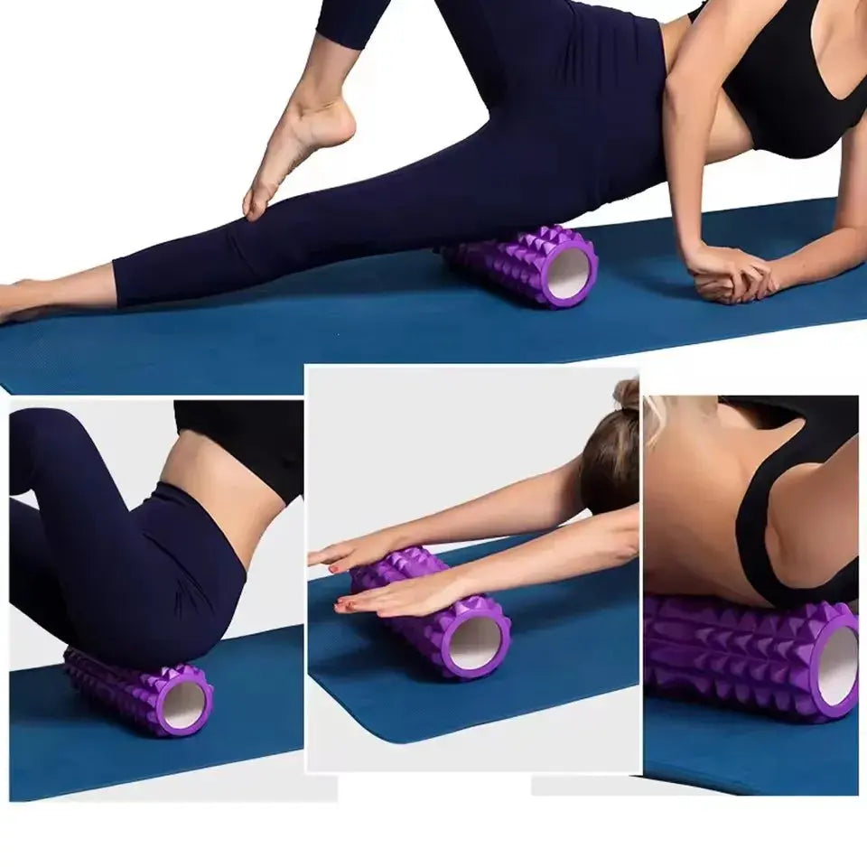Foam Rollers for Muscle Massage 30x8CM - HIGH-Density Back Foam Roller for Back Pain Relief & Muscle Recovery in Legs & Arms Drovia