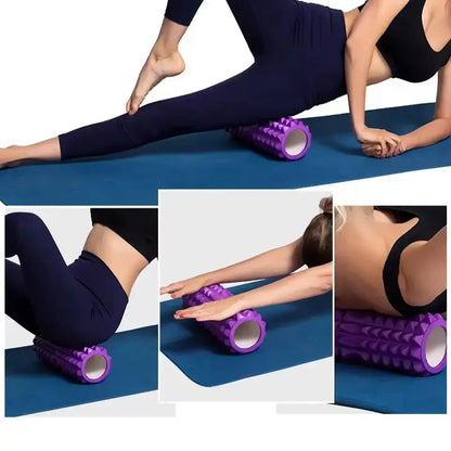 Foam Rollers for Muscle Massage 30x8CM - HIGH-Density Back Foam Roller for Back Pain Relief & Muscle Recovery in Legs & Arms Drovia