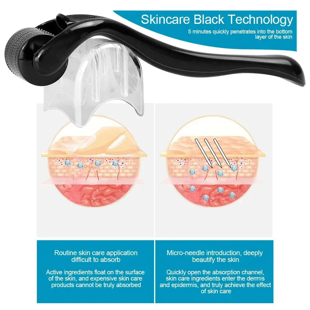 Derma Roller Skin Care Needle Micro Beauty Roller Drovia