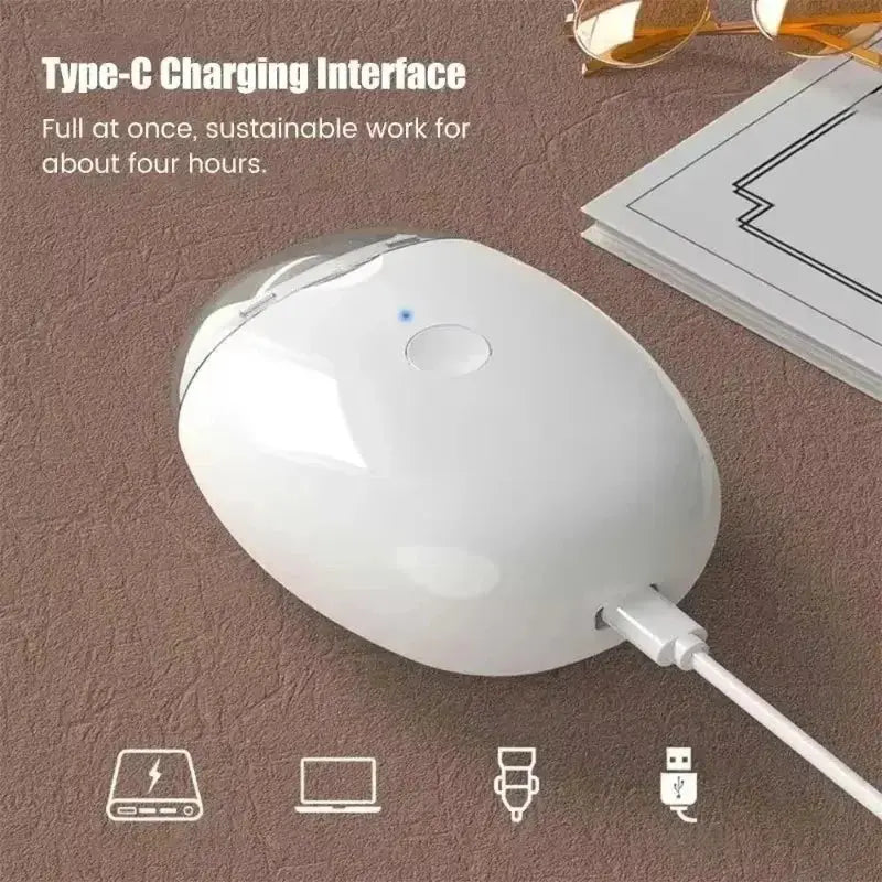 2 IN 1 Electric Nail Clipper Cutter With LED Light Automatic Nail Grinder Trimmer For Baby Adult Mini Manicure Tools Nail Care Drovia