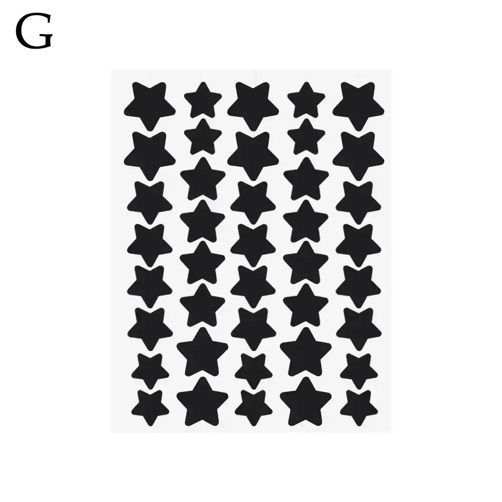 40pcs Pimple Patches Colorful Star-Shaped PE Drovia