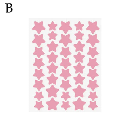 40pcs Pimple Patches Colorful Star-Shaped PE Drovia