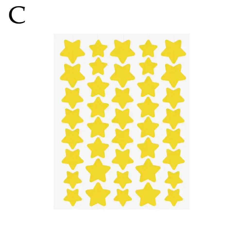 40pcs Pimple Patches Colorful Star-Shaped PE Drovia