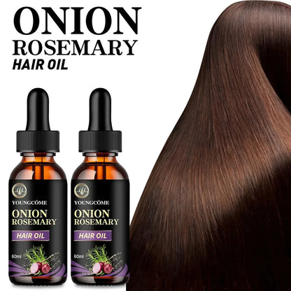 Hair Rapid Growth Essential Oil Onion Rosemary Hair Care Essential Oil Hair Regeneration Effective Hair Loss Product Drovia