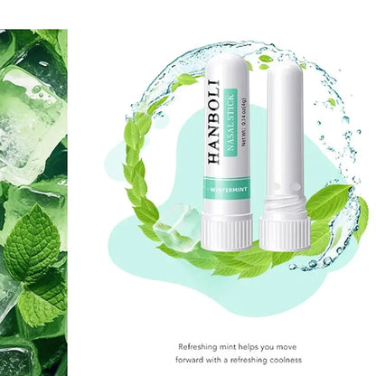 4Pcs Nasal Stick Boosts Focus Enhances Breathing Provides Fresh Sensation Aromatherapy Inhaler Prevent Drowsy Driving Drovia