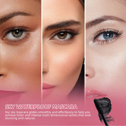 Natural Curling Mascara Quick Dry Smudge-proof Eyelash Cream For Party Drovia