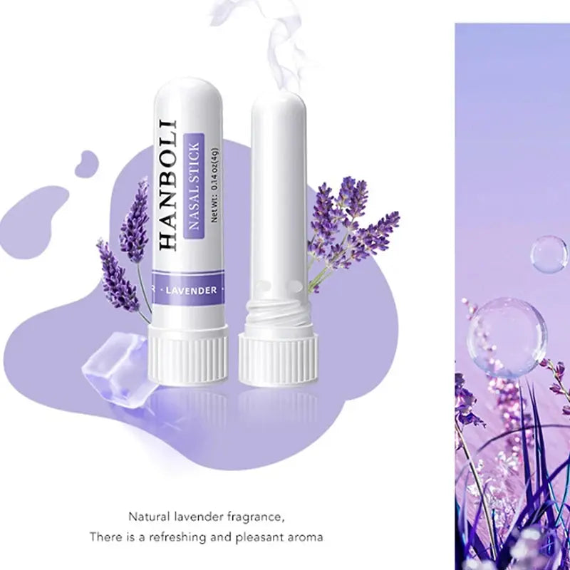 4Pcs Nasal Stick Boosts Focus Enhances Breathing Provides Fresh Sensation Aromatherapy Inhaler Prevent Drowsy Driving Drovia