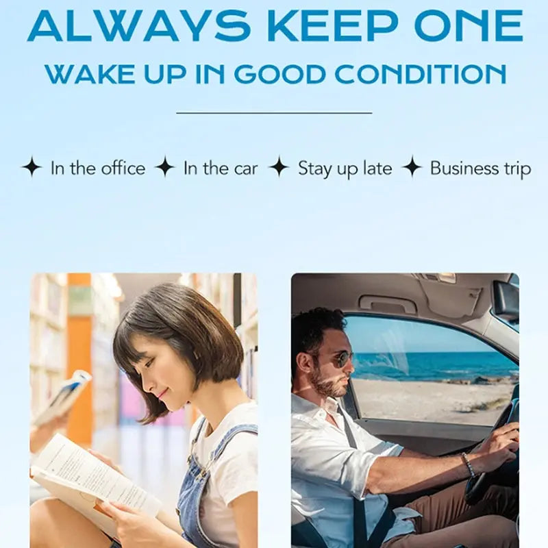 4Pcs Nasal Stick Boosts Focus Enhances Breathing Provides Fresh Sensation Aromatherapy Inhaler Prevent Drowsy Driving Drovia