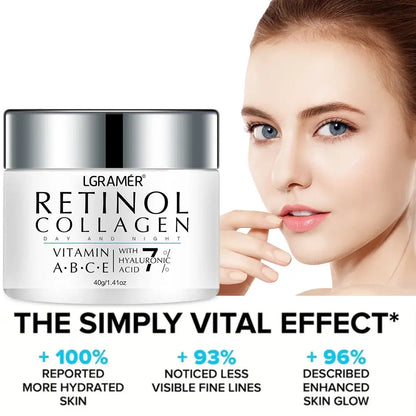 Retinol Wrinkle Remover Face Cream Firming Lifting Anti Aging Fade Fine Lines Moisturizing Whitening Repair Skin Care Cosmetics Drovia