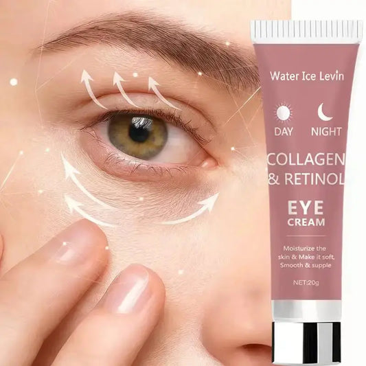Water Ice Levin Collagen & Retinol Eye Cream, Moisturizes Drovia